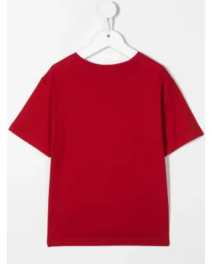 Dolce & Gabbana Kids DG Milano ロゴプリント Tシャツ - サムネイル2