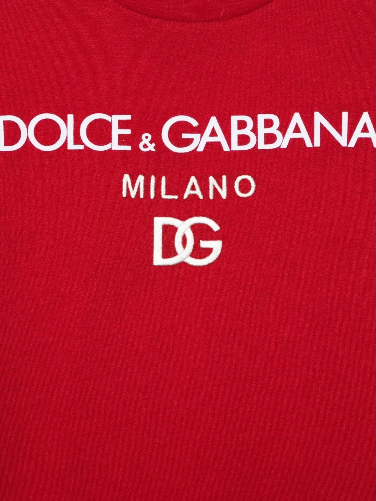 Dolce & Gabbana Kids DG Milano ロゴプリント Tシャツ - 画像3