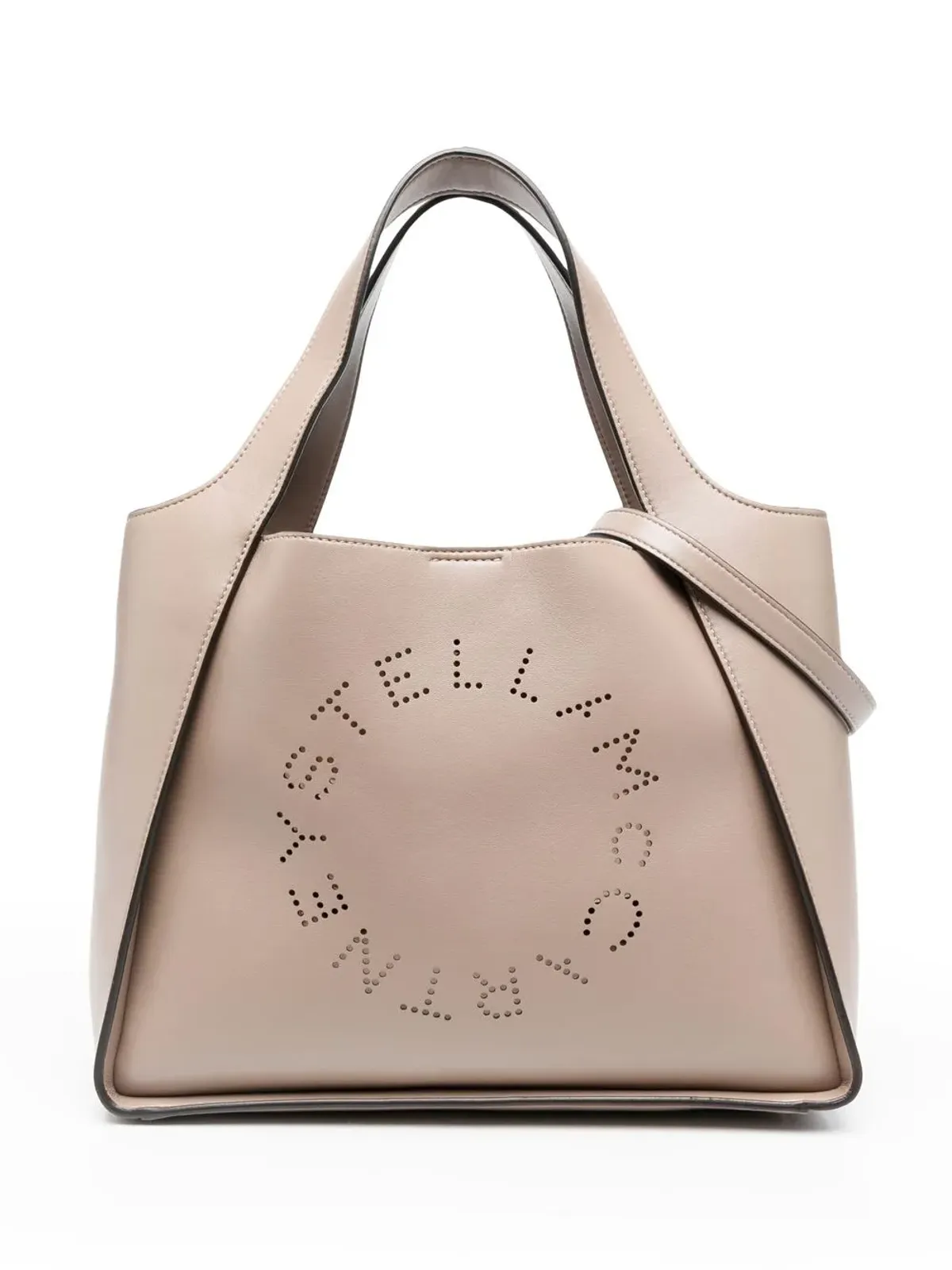 Stella McCartney ロゴパンチング トートバッグ - ニュートラルカラー - 画像1