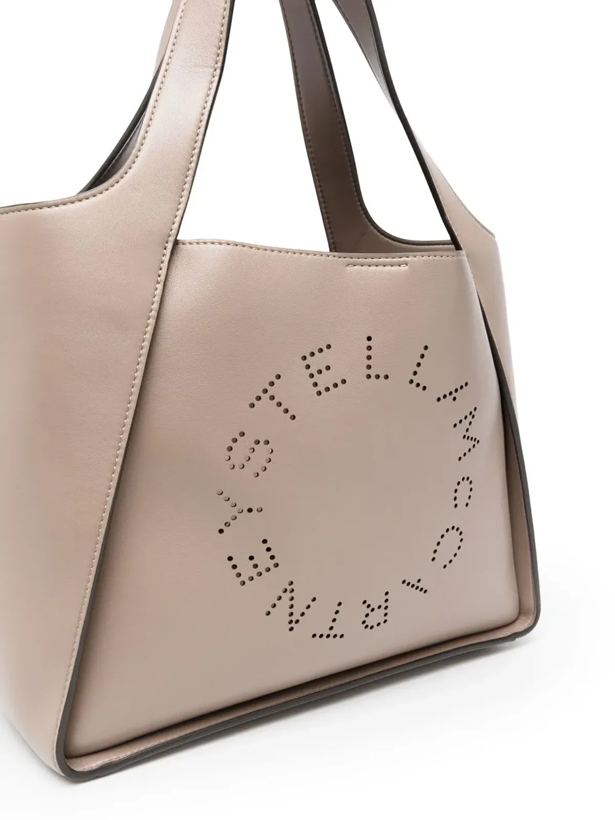 Stella McCartney ロゴパンチング トートバッグ - ニュートラルカラー - 画像5