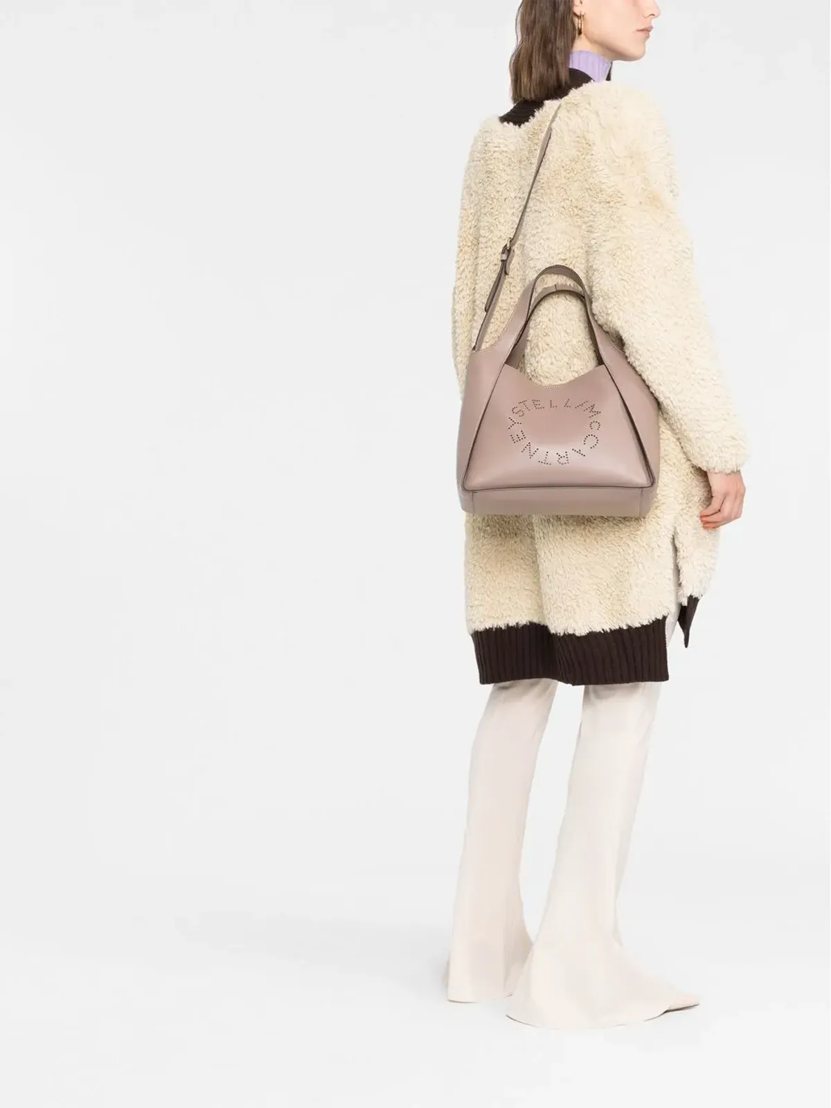 Stella McCartney ロゴパンチング トートバッグ - ニュートラルカラー - 画像2