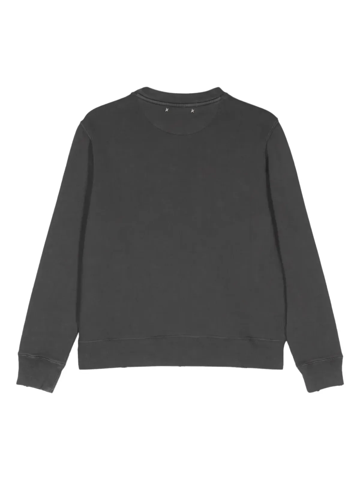 Golden Goose クリスタル装飾コットン スウェットシャツ グレー - 画像2