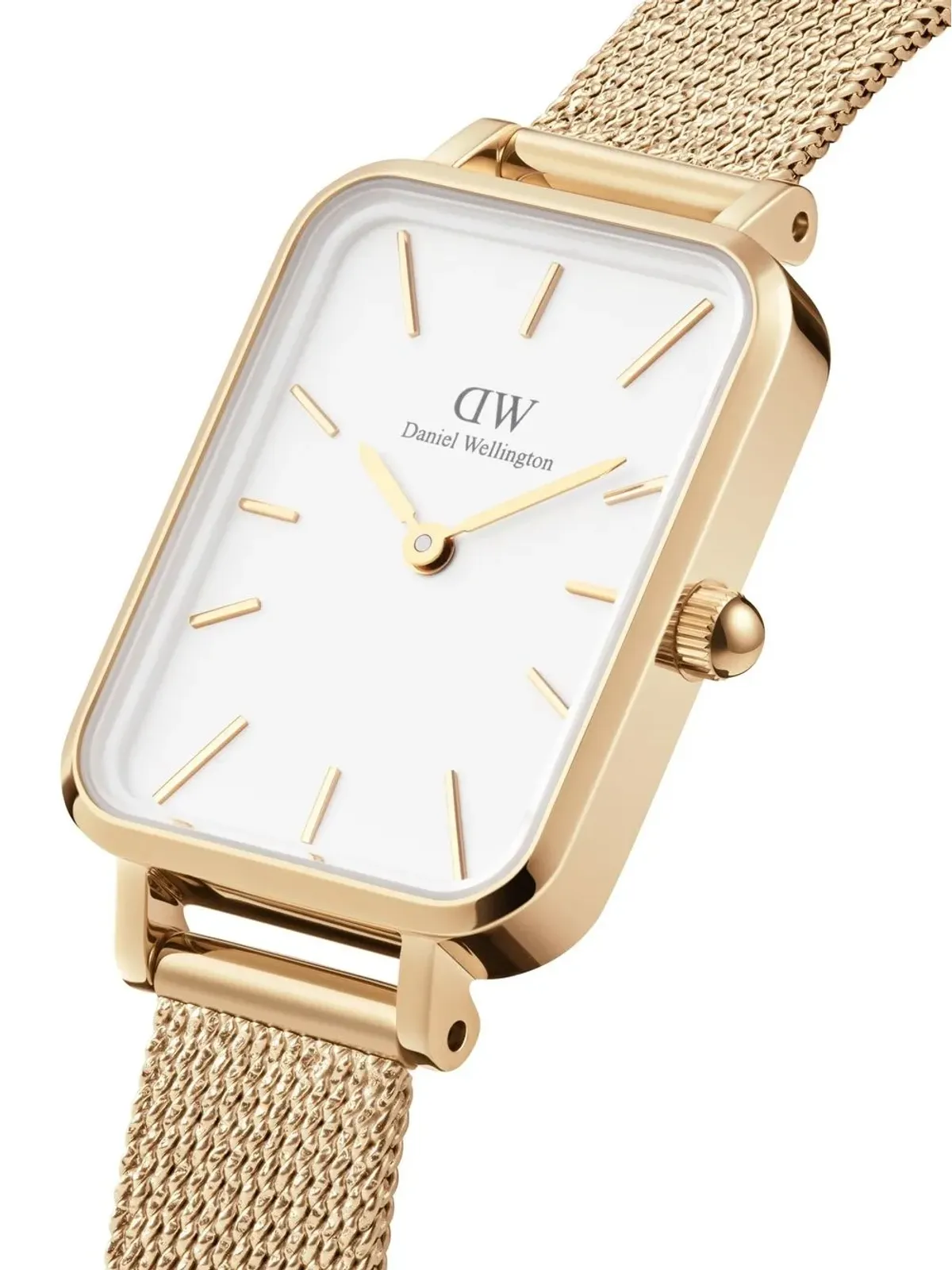 Daniel Wellington クアドロ プレスド エバーゴールド ホワイト - 画像2