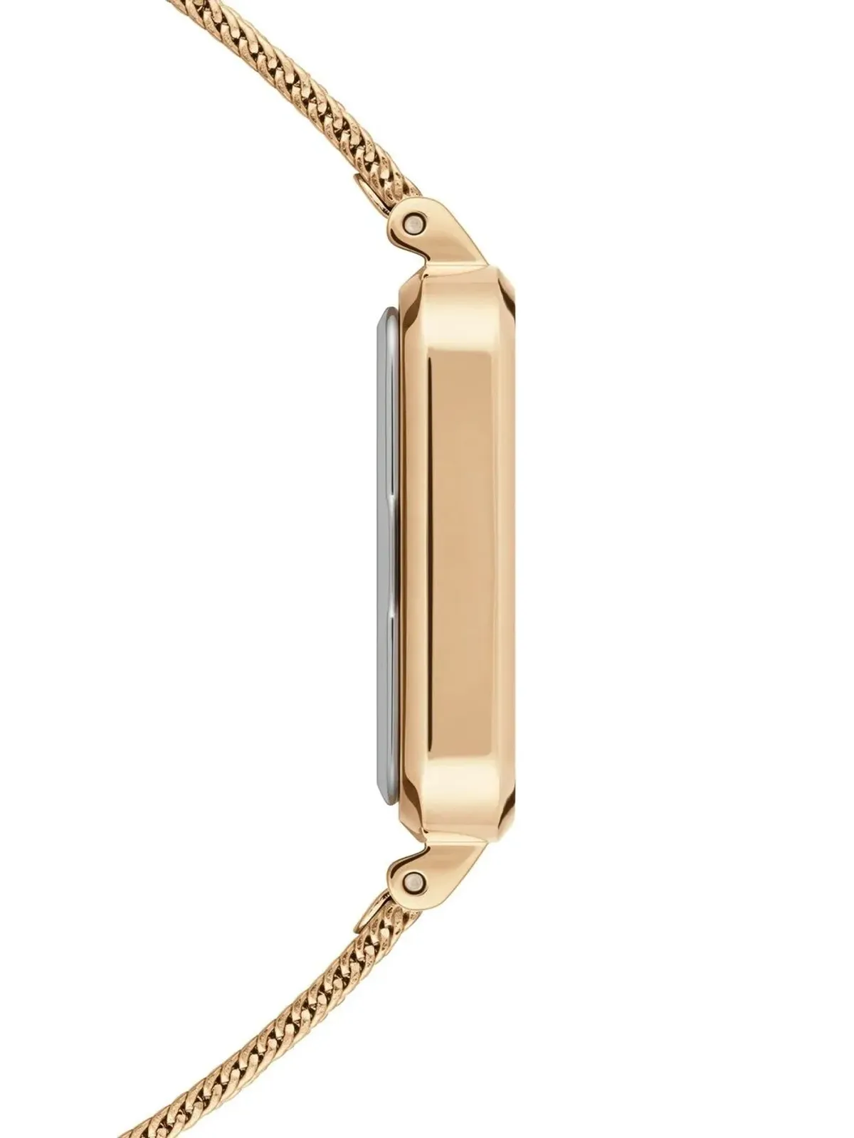 Daniel Wellington クアドロ プレスド エバーゴールド ホワイト - 画像4