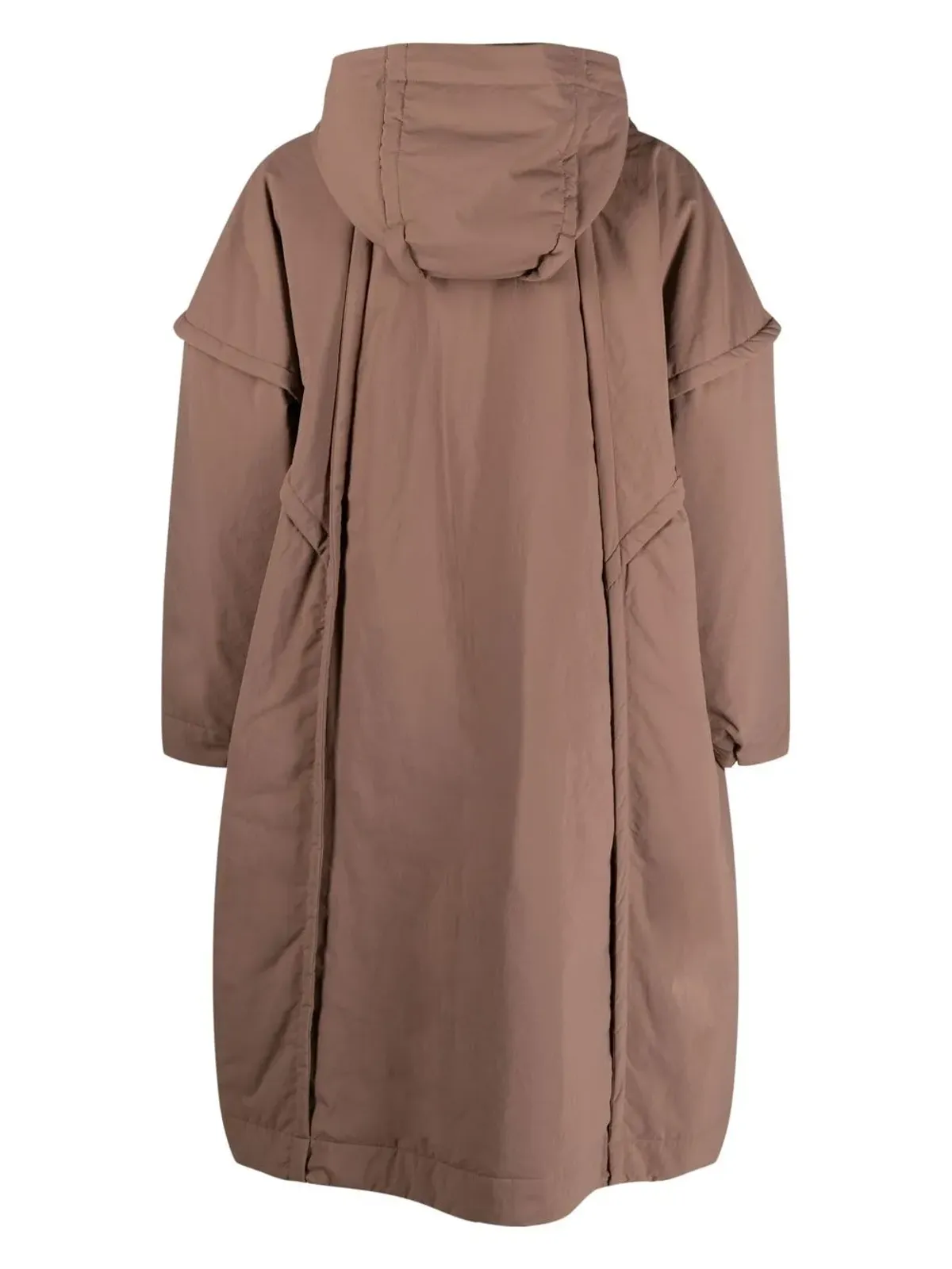 Homme Plissé Issey Miyake Frame hooded padded coat - 画像2