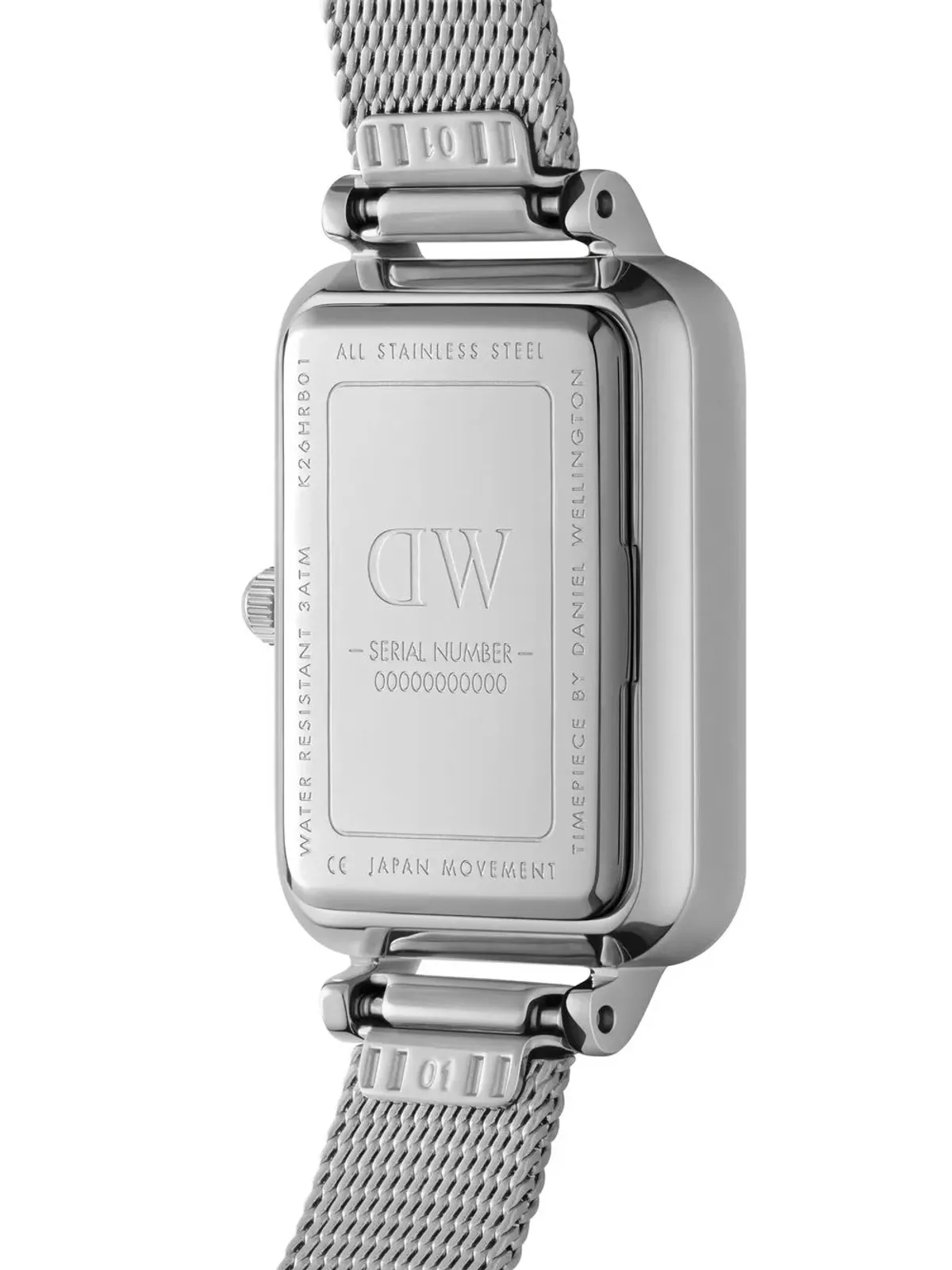 Daniel Wellington クアドロ プレスド - シルバー - 画像3