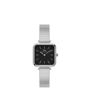 Daniel Wellington クアドロ スタジオ シルバー ブラック - サムネイル1