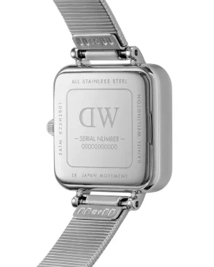 Daniel Wellington クアドロ スタジオ シルバー ブラック - サムネイル3