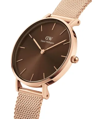 Daniel Wellington ペティート・アンバー ウォッチ ブラウン - サムネイル2