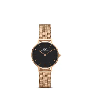 Daniel Wellington ペティート メルローズ ブラック - サムネイル1