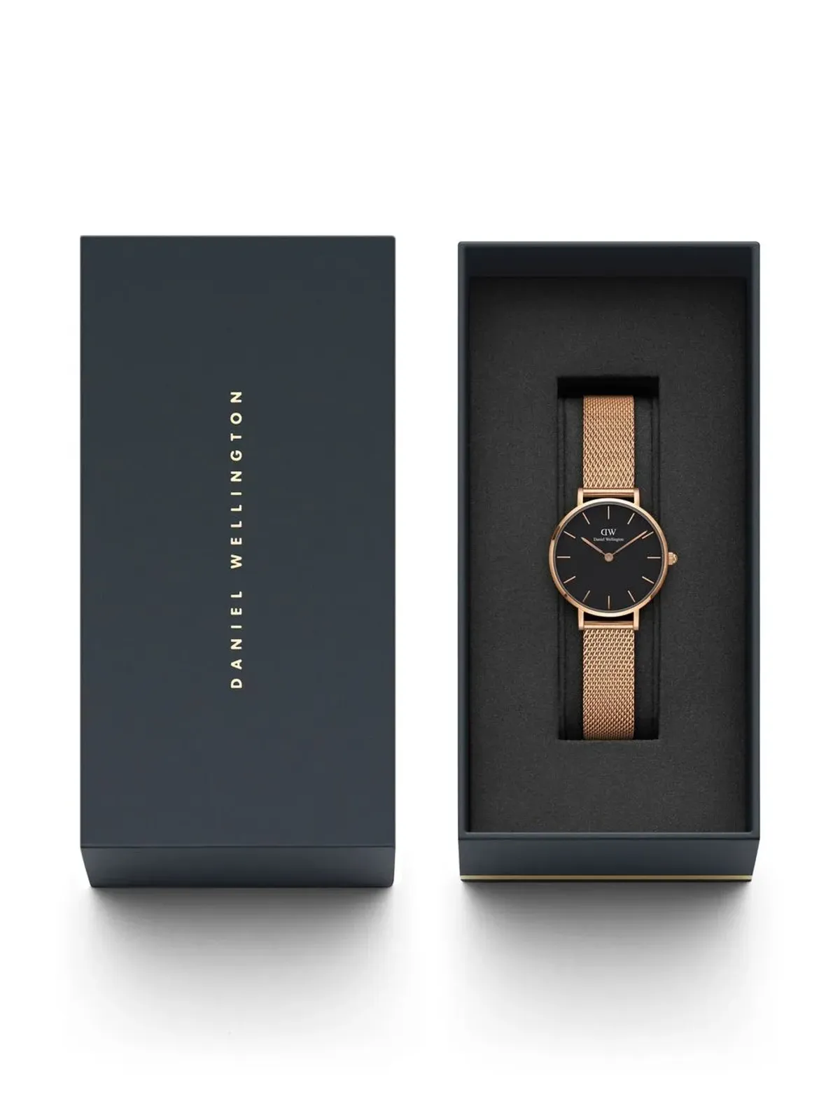 Daniel Wellington ペティート メルローズ ブラック - 画像5