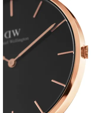 Daniel Wellington ペティート メルローズ ブラック - サムネイル2