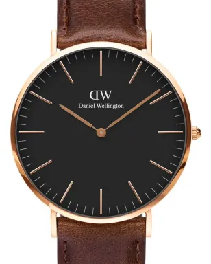 Daniel Wellington クラシック ブリストン ブラック - サムネイル2