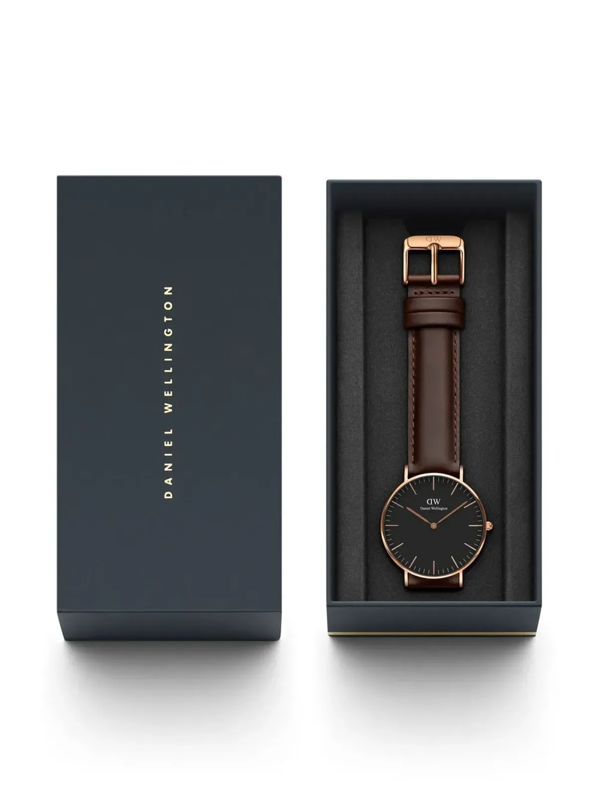 Daniel Wellington クラシック ブリストン ブラック - 画像4