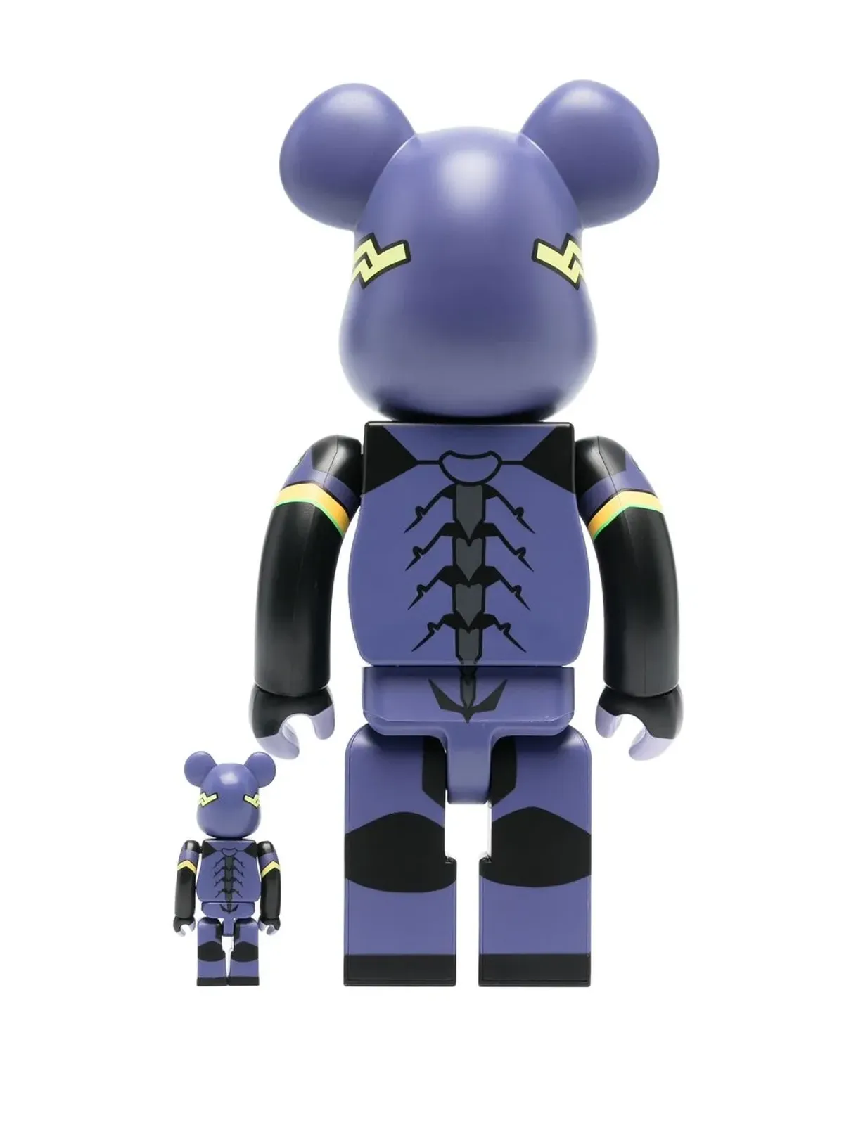 MEDICOM TOY Be@rbrick Evangelion Eva13 100% and 400% figure set - Purple - 画像2