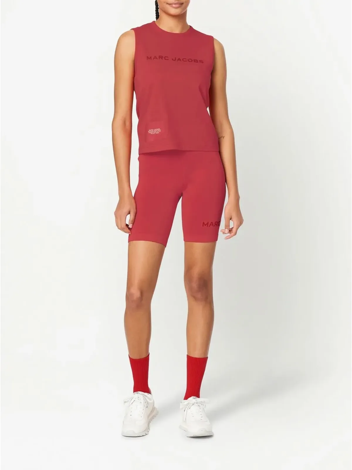 Marc Jacobs スポーツサイクリングショーツ レッド - 画像2