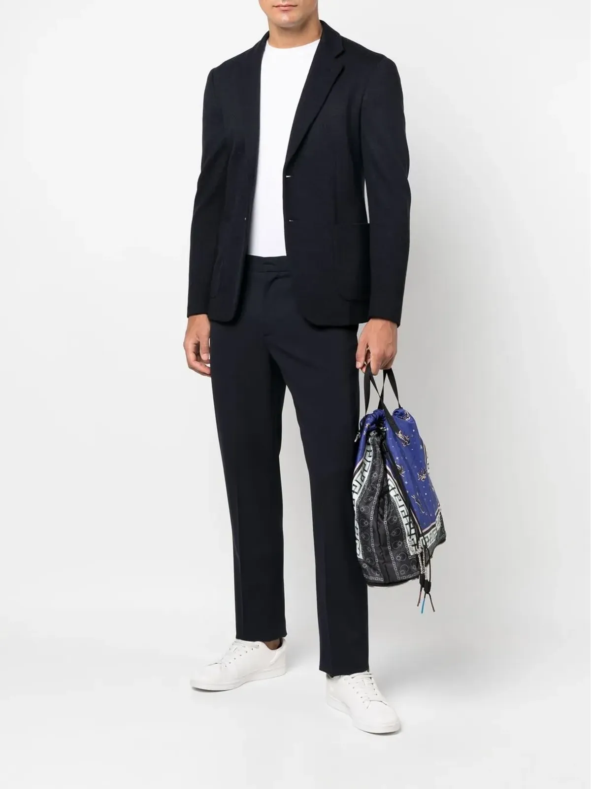 Giorgio Armani シングルブレスト テーラードブレザー - 画像2