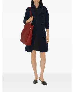 Burberry ミディ丈 Kensington Heritage トレンチコート - ブルー - サムネイル2