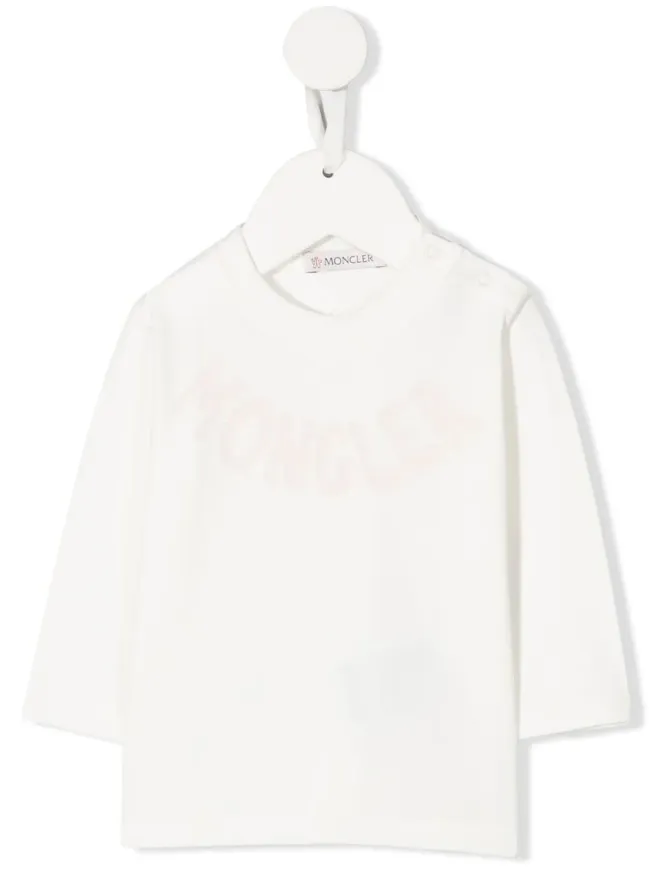 Moncler Enfant Moncler Enfant ロゴプリント入りTシャツの商品画像