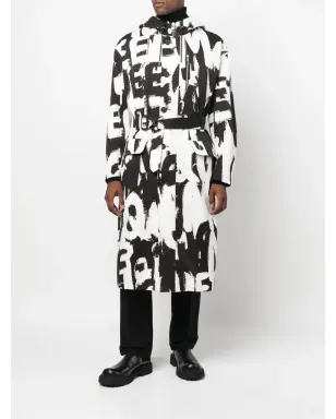 Alexander McQueen オールオーバーロゴプリントパーカ - サムネイル2