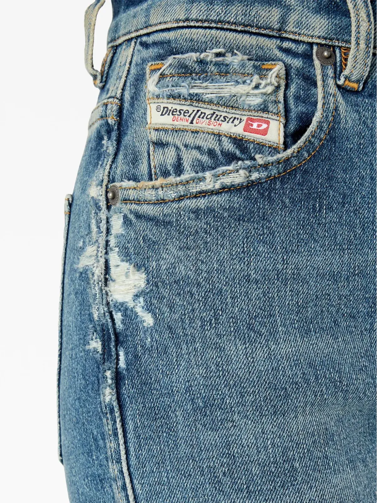 Diesel デニムフレアジーンズ - 画像5