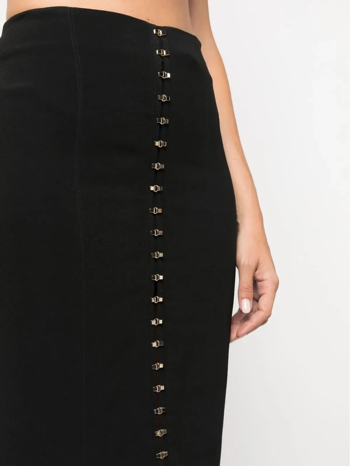 Blumarine フィットしたニットスカート - 画像5