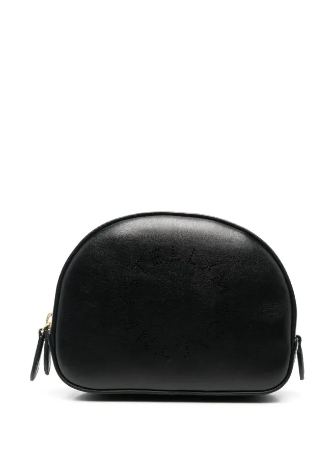 Stella McCartney Stella McCartney パンチング加工 ロゴディテール メイクアップバッグの商品画像
