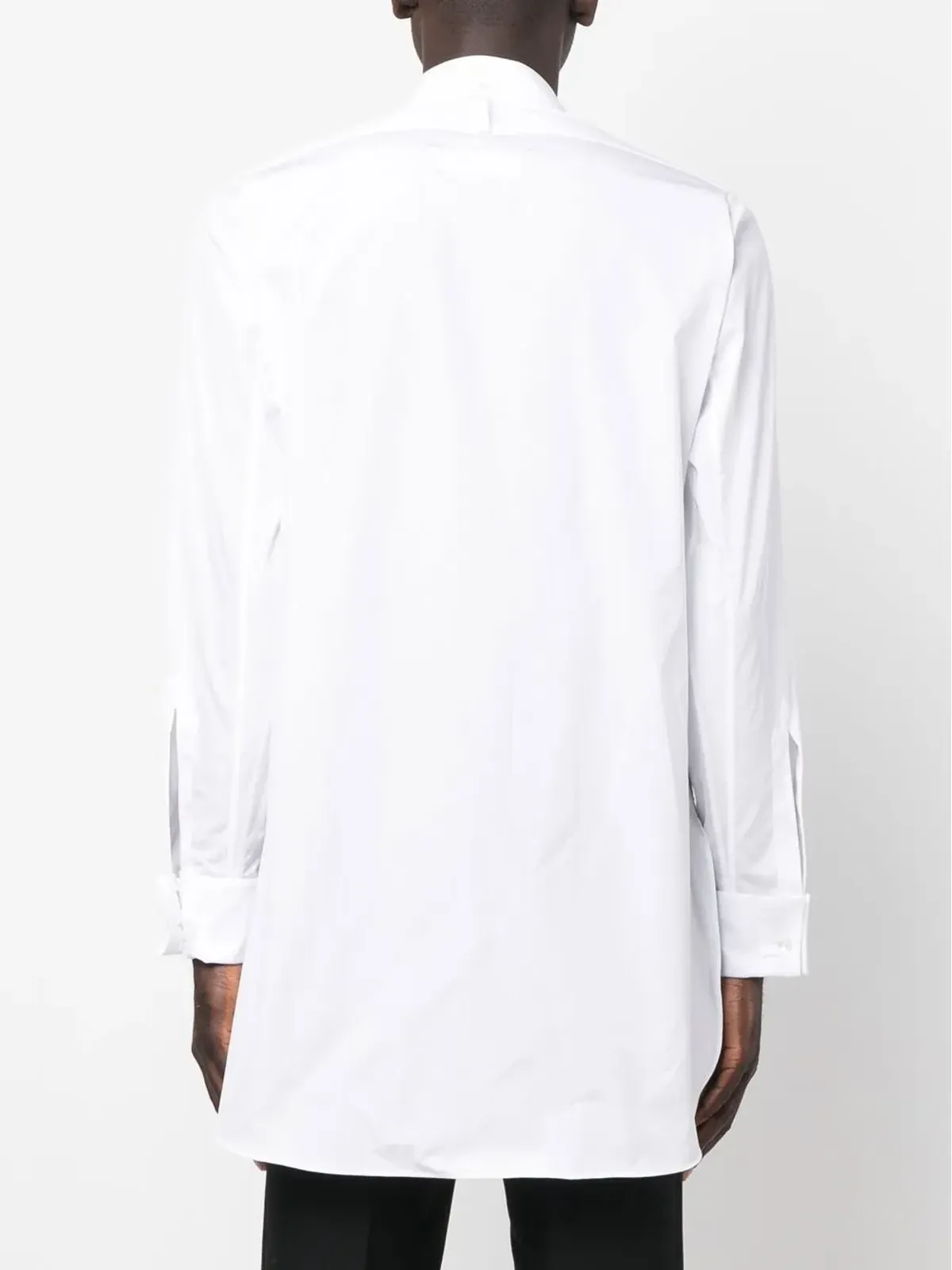 Maison Margiela ロングラインポプリンシャツ - 画像4
