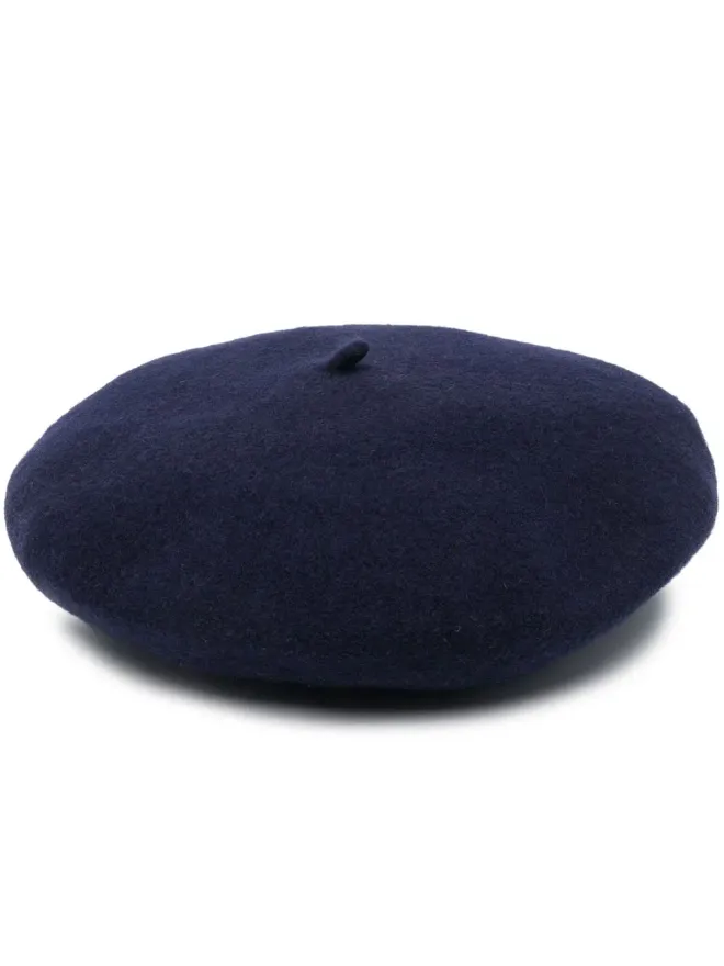 Maison Margiela Maison Margiela フォーステッチ ウール ベレー帽の商品画像
