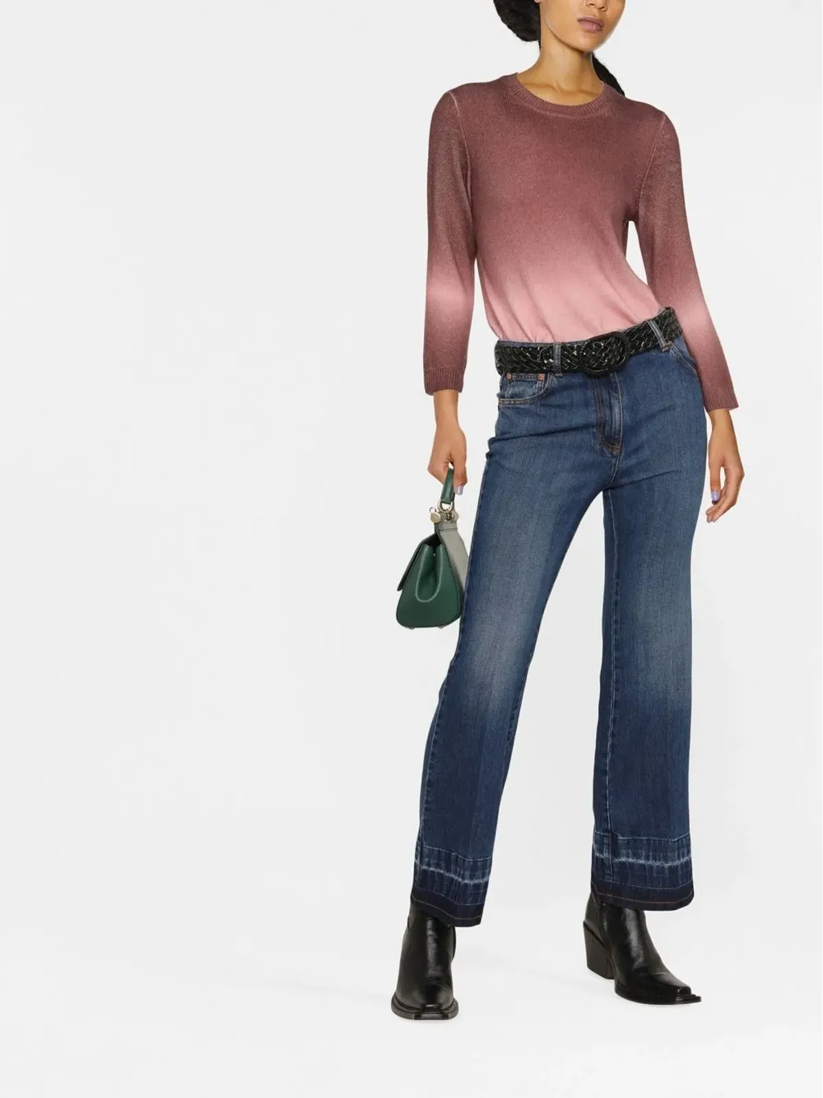 Tory Burch グラデーションカシミヤジャンパー - 画像2