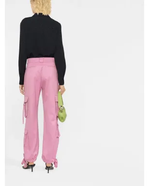 PINKO モノグラム柄ボタンアップシャツ - サムネイル4