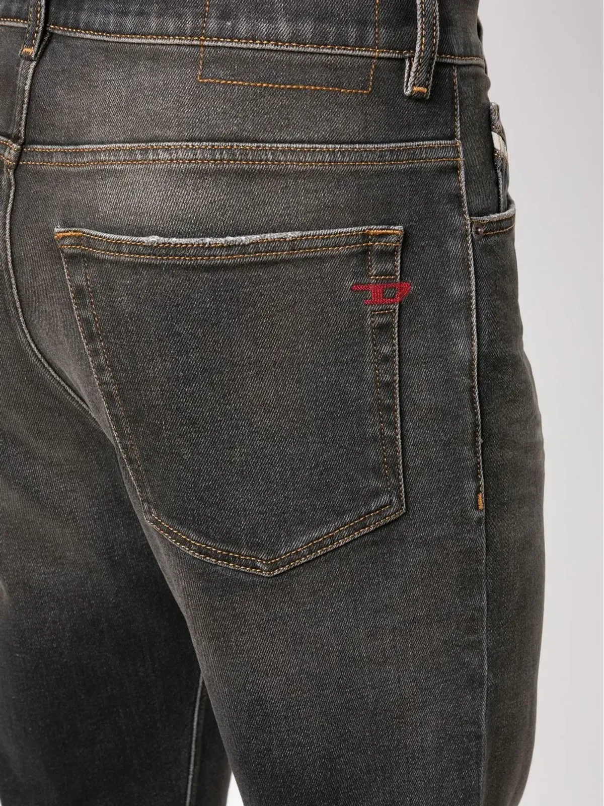 Diesel 刺繍ロゴ 2005 ジーンズ - 画像5