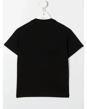 AMIRI KIDS ロゴプリント半袖Tシャツ - ブラック - サムネイル2