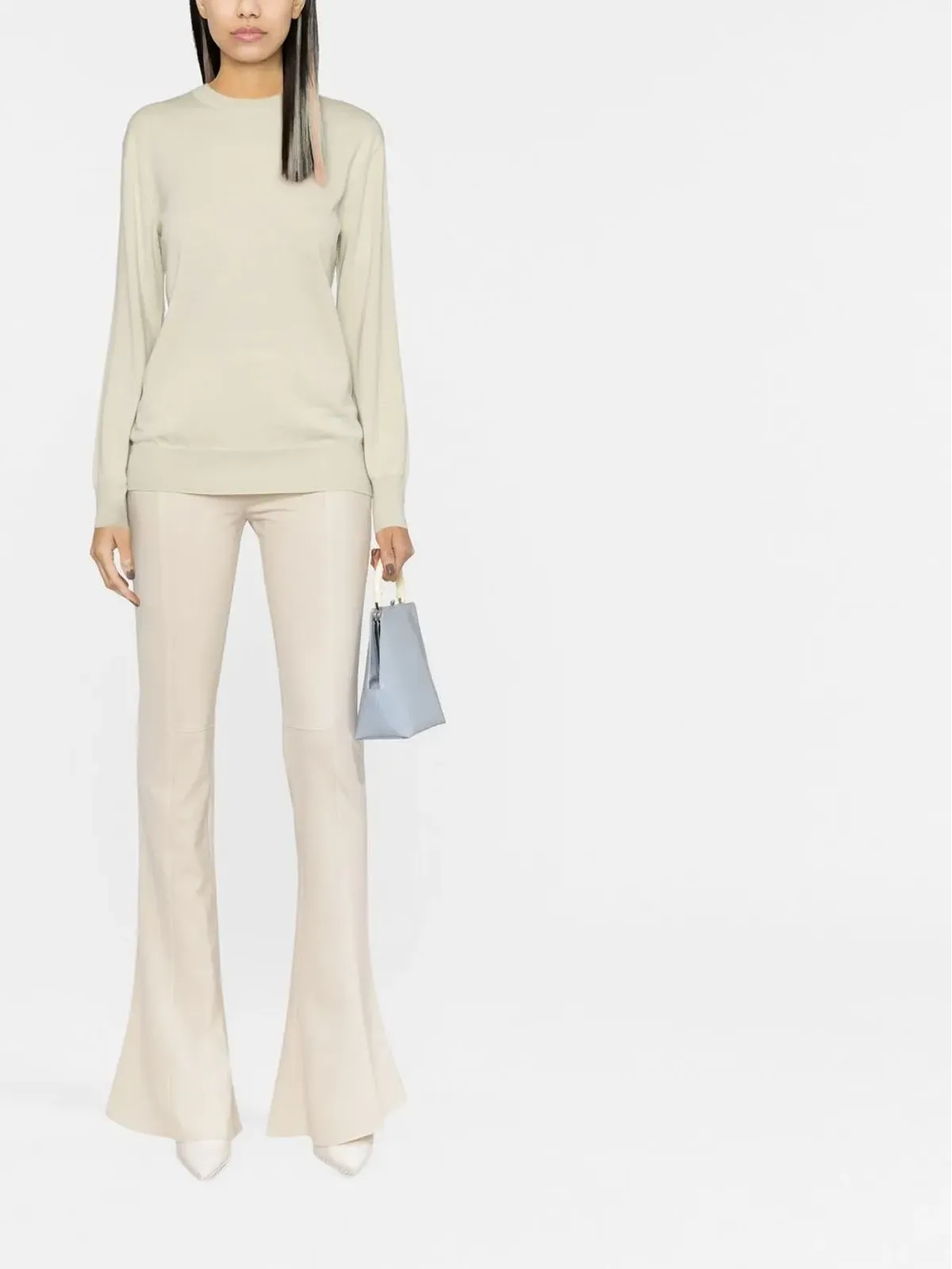 Jil Sander クルーネック ウール ジャンパー - 画像2