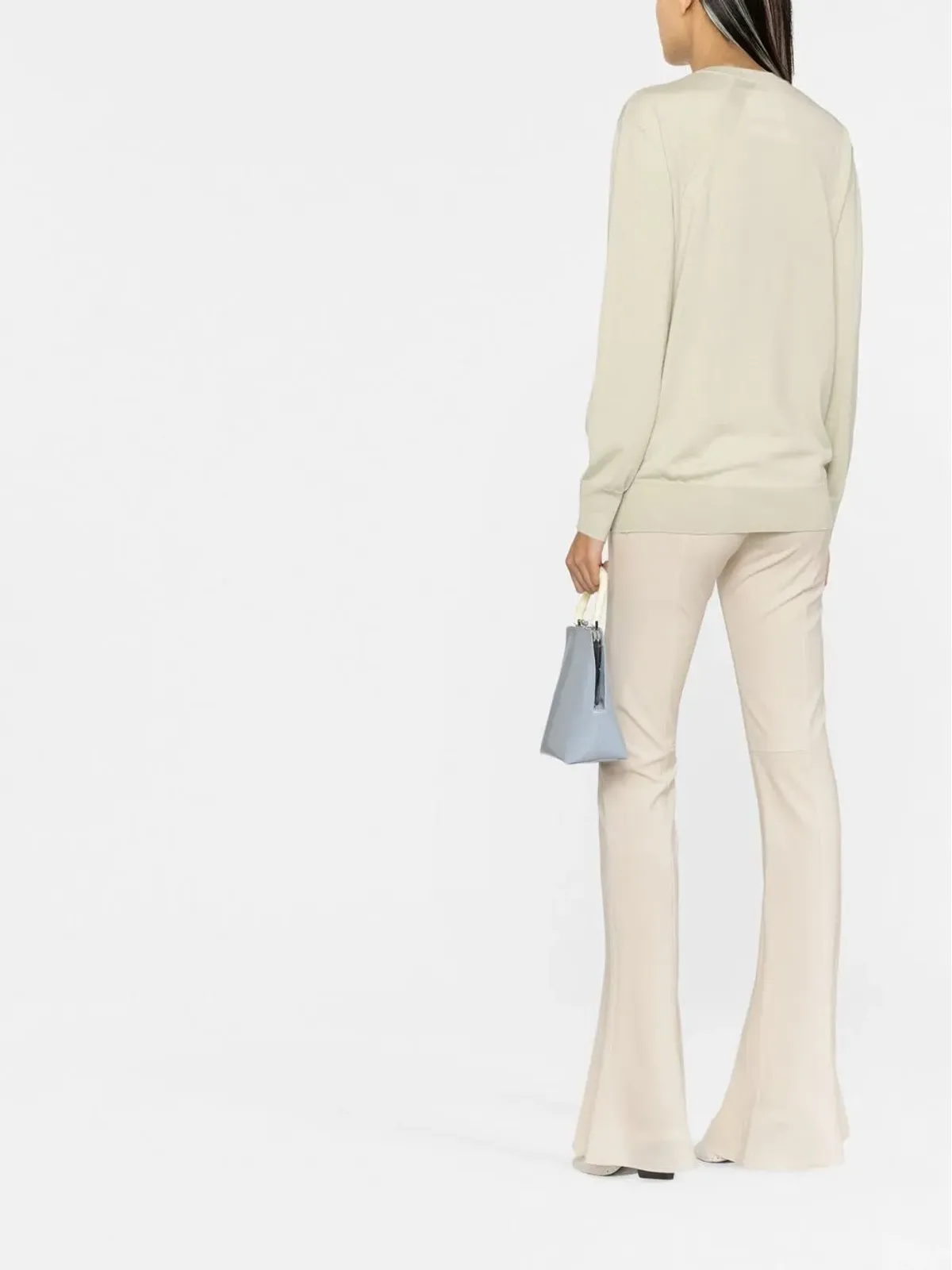 Jil Sander クルーネック ウール ジャンパー - 画像4