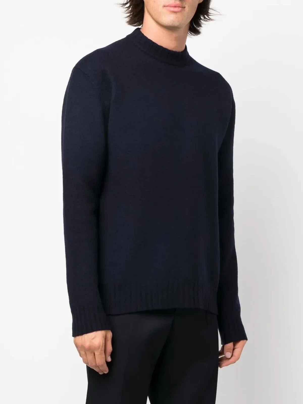 Jil Sander クルーネック プルオーバー ニット - 画像3