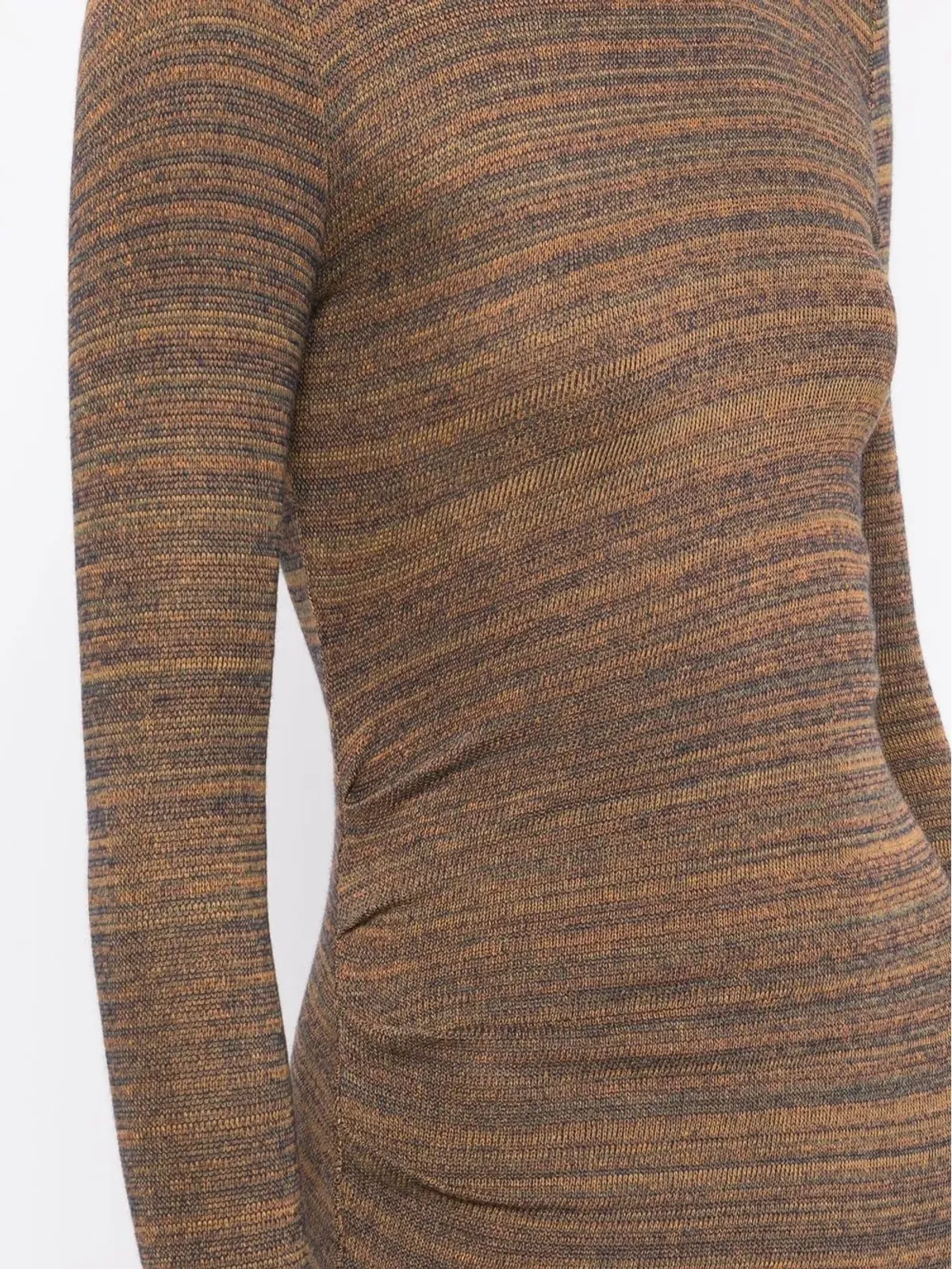 MARANT ÉTOILE Jyoti ミディ丈ニットドレス ブラウン - 画像5