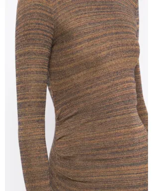 MARANT ÉTOILE Jyoti ミディ丈ニットドレス ブラウン - サムネイル5