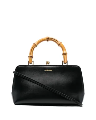 Jil Sander Goji bamboo-handle mini bag - サムネイル1
