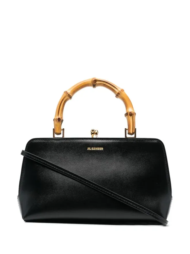 Jil Sander Jil Sander Goji bamboo-handle mini bagの商品画像
