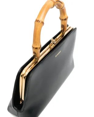 Jil Sander Goji bamboo-handle mini bag - サムネイル4