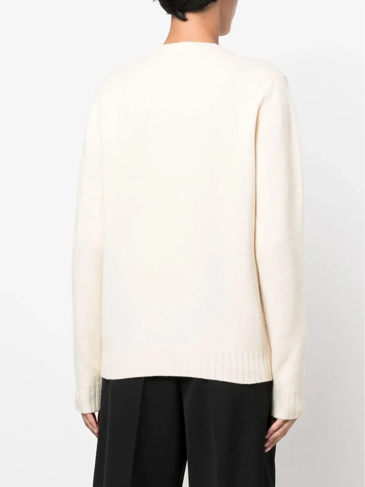 Jil Sander Liso クルーネック ウールセーター - 画像4