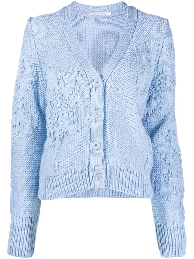 Cecilie Bahnsen Cecilie Bahnsen イリマ Vネック カーディガンの商品画像