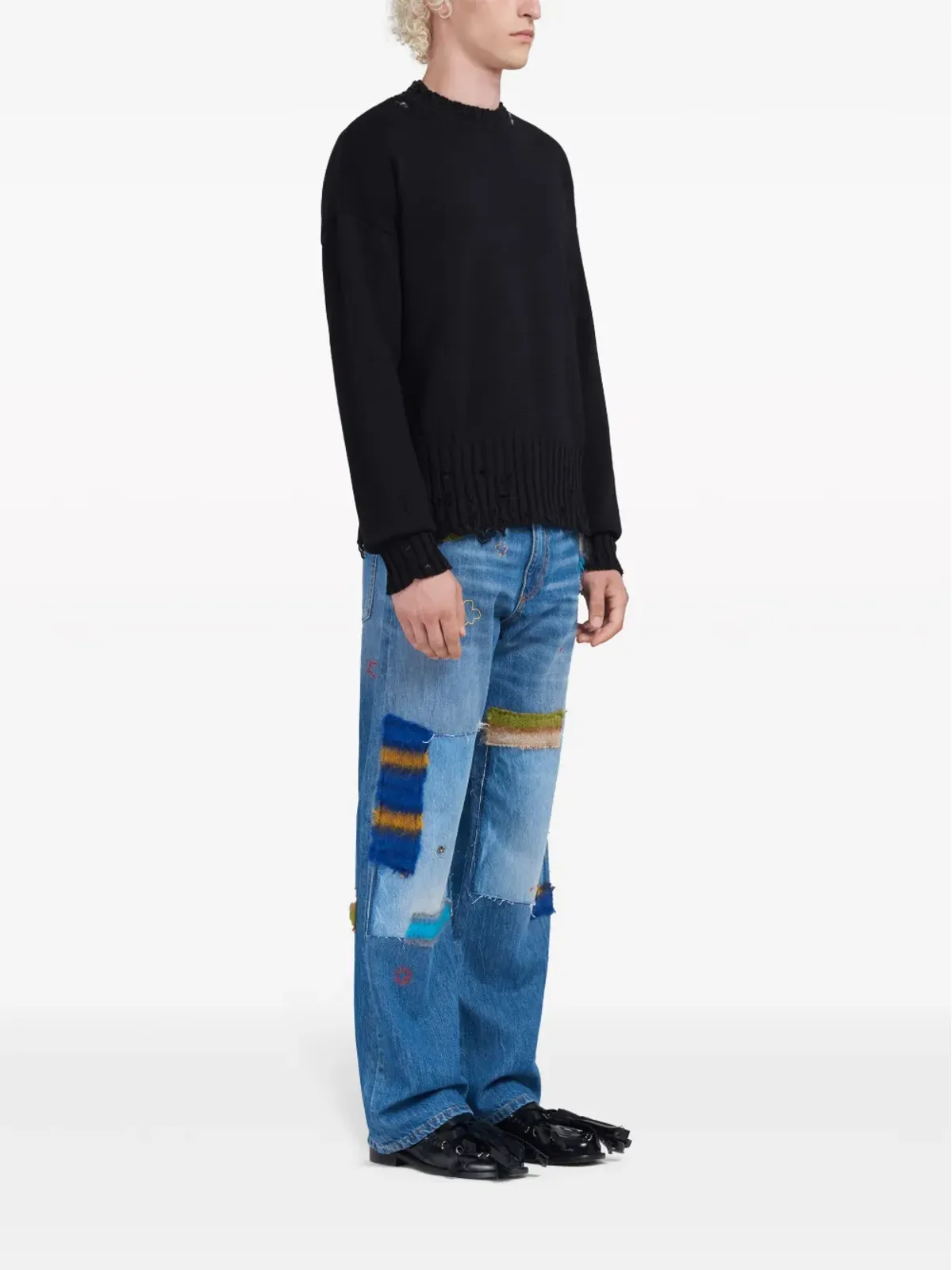 Marni ツイスト クルーネック ジャンパー - 画像2
