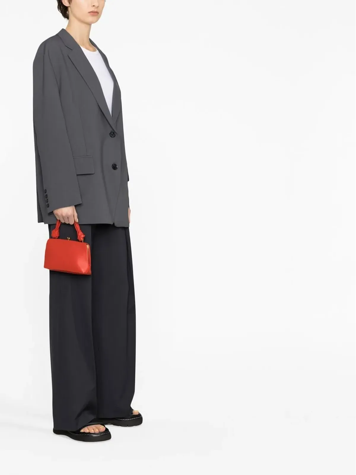 The Frankie Shop Bea シングルブレストブレザー - 画像2