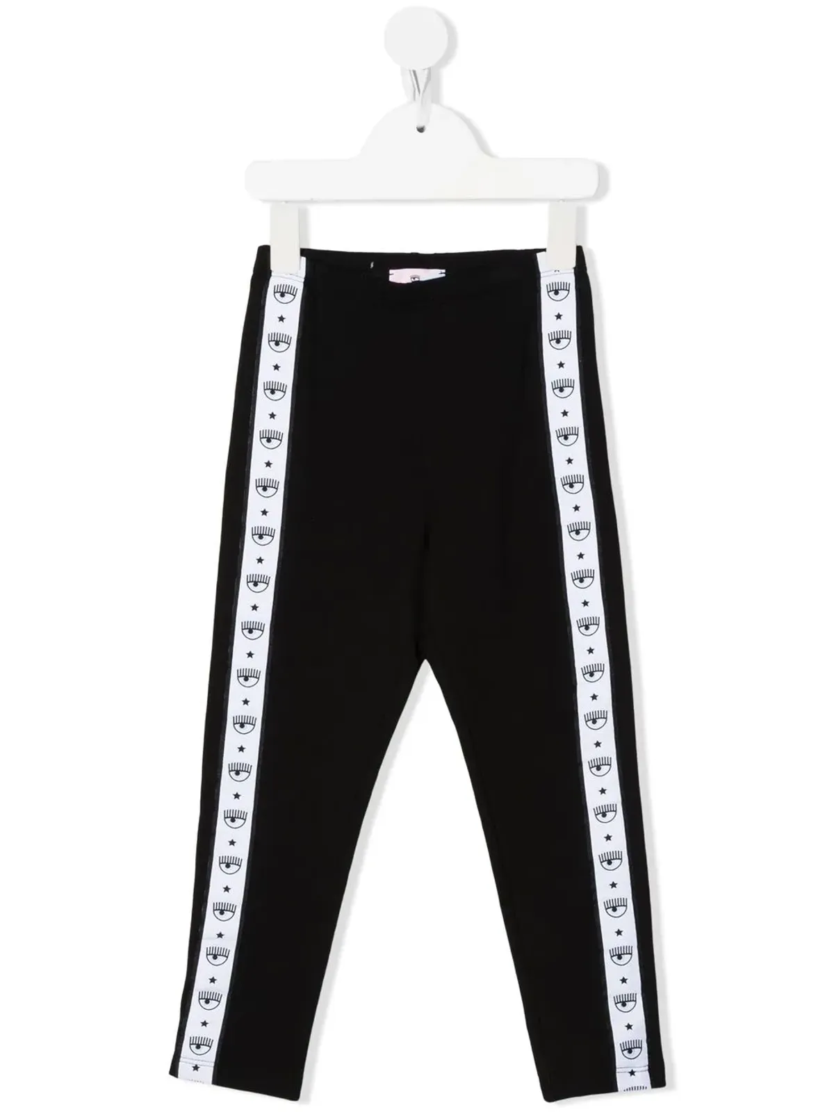 Chiara Ferragni Kids Eyelikeモチーフ ストレッチコットン レギンス - 画像1