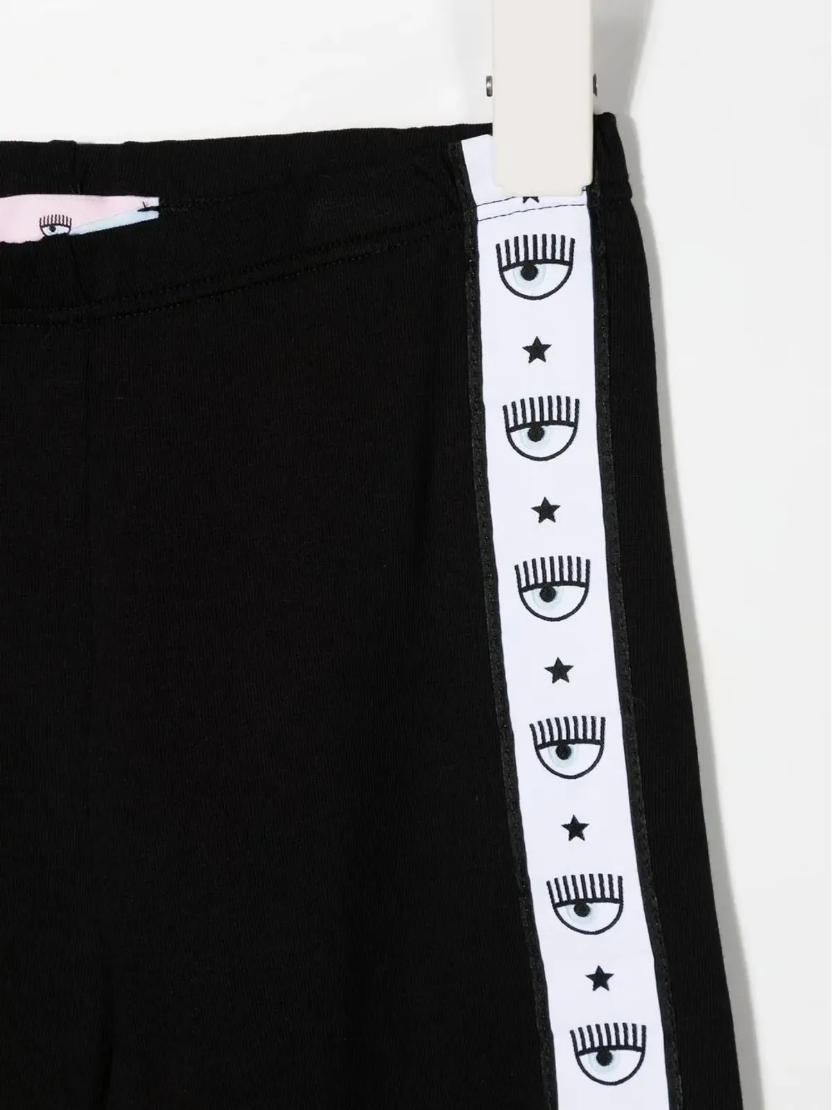 Chiara Ferragni Kids Eyelikeモチーフ ストレッチコットン レギンス - 画像3