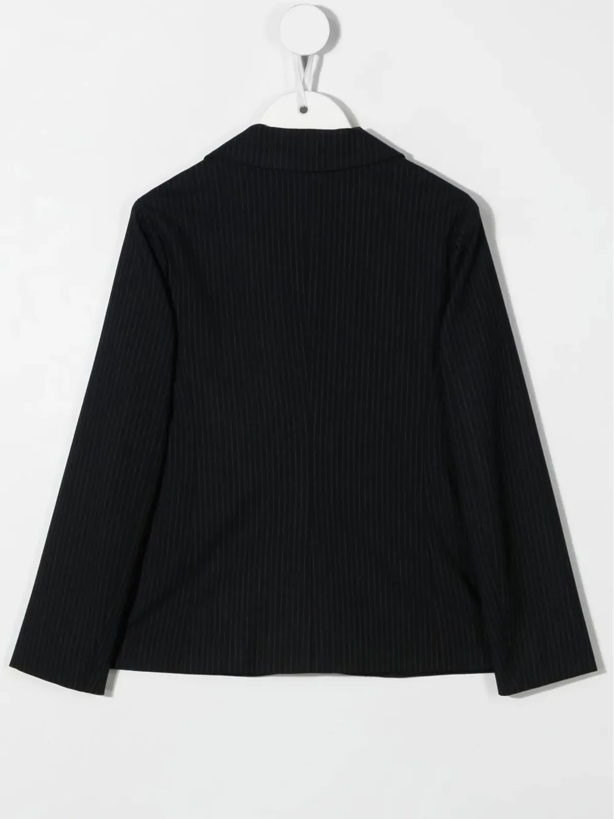 Emporio Armani Kids ピンストライプのシングルブレストブレザー - 画像2