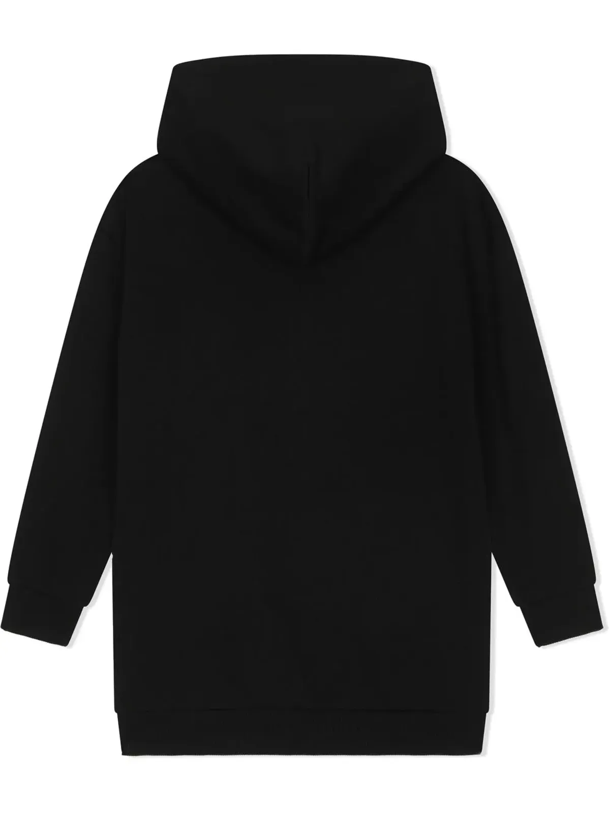 Dolce & Gabbana Kids ロゴプリントフード付きドレス - 画像2