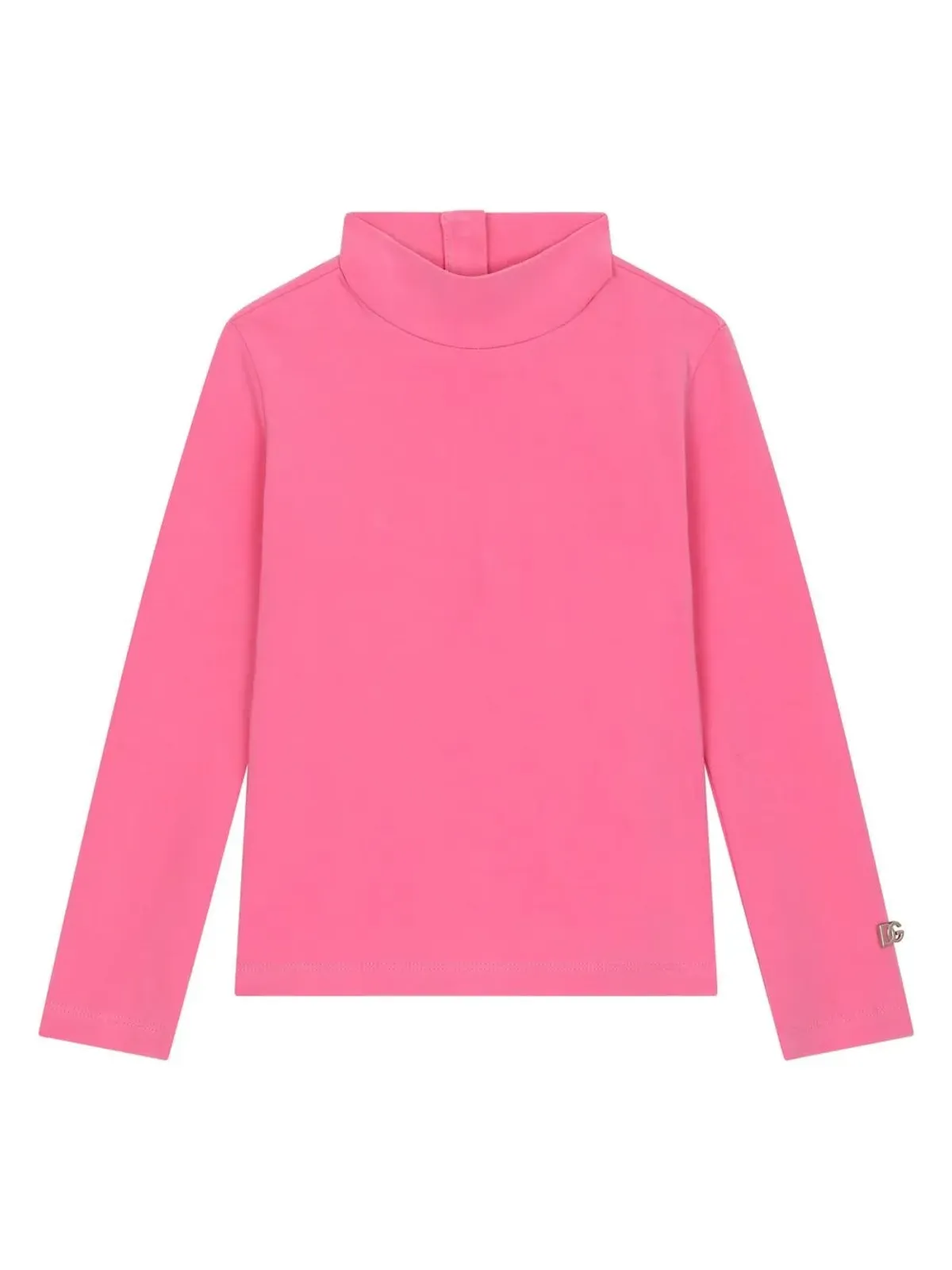 Dolce & Gabbana Kids インターロック ロゴタグ Tシャツ - ピンク - 画像3